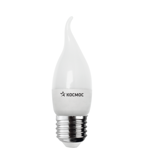 Лампа Космос LED 8.5Вт Свеча на ветру Е27 3000К (Lksm_LED8.5wCWE2730)